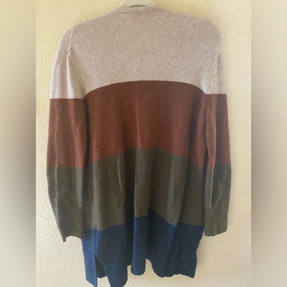 Madewell Kent Colorblock Open Front Cardigan - Picture 5 of 5